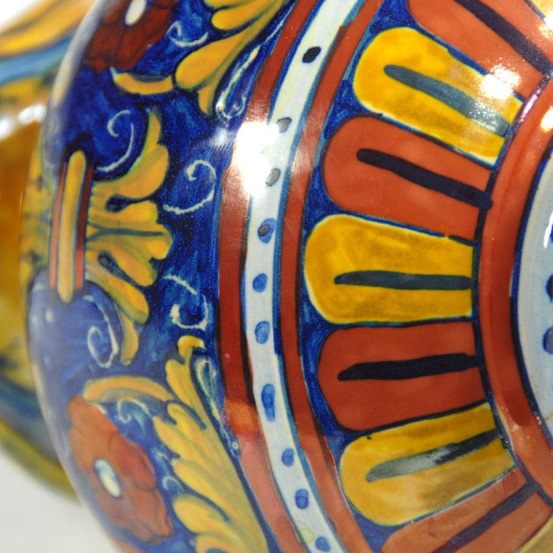 Dzbanek, Gualdo Tadino, multikolor, ceramika, Włochy, lata 60. - 41295