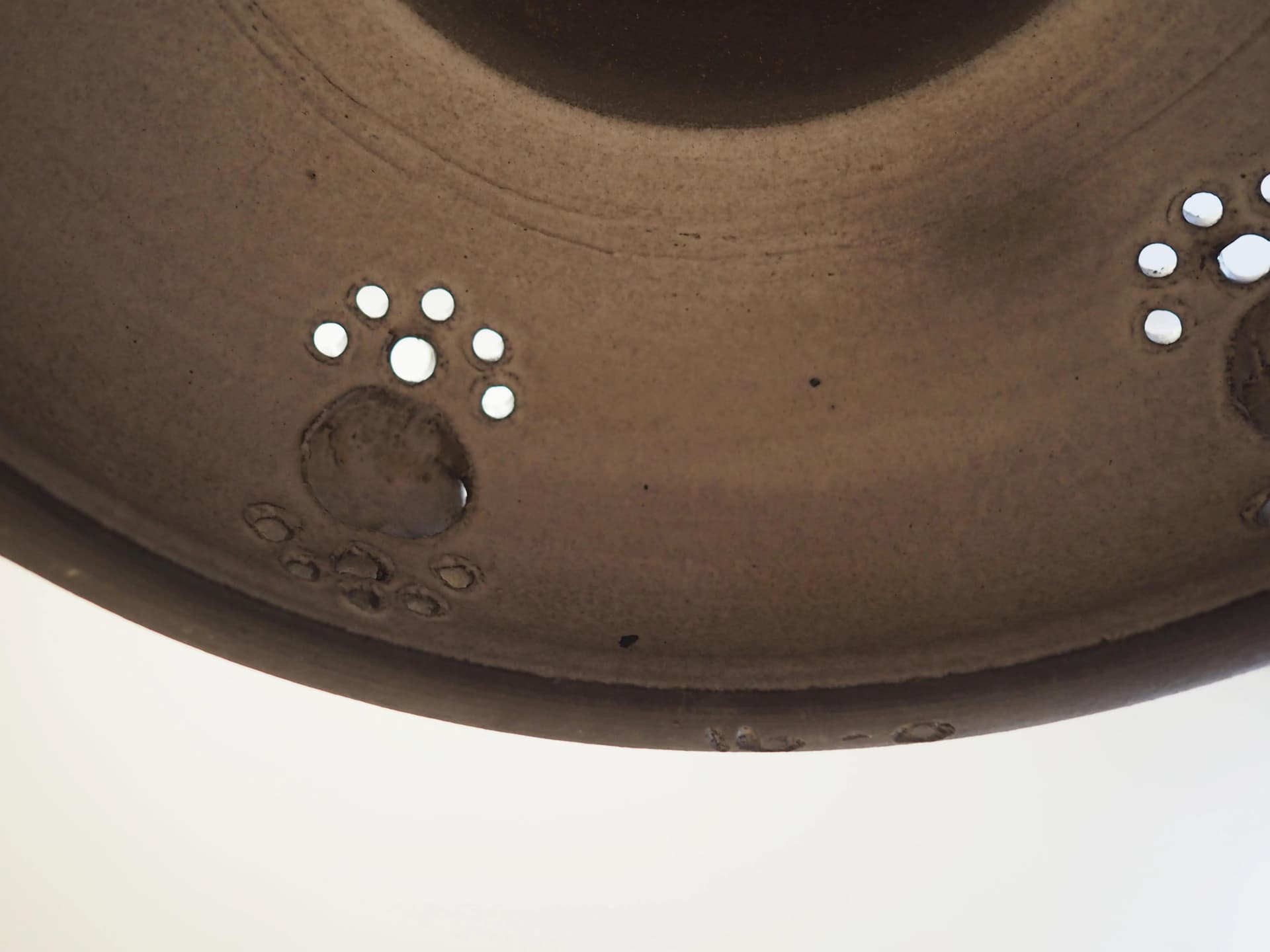 Lampa wisząca, ceramika szara, Dania, lata 60. - 42547