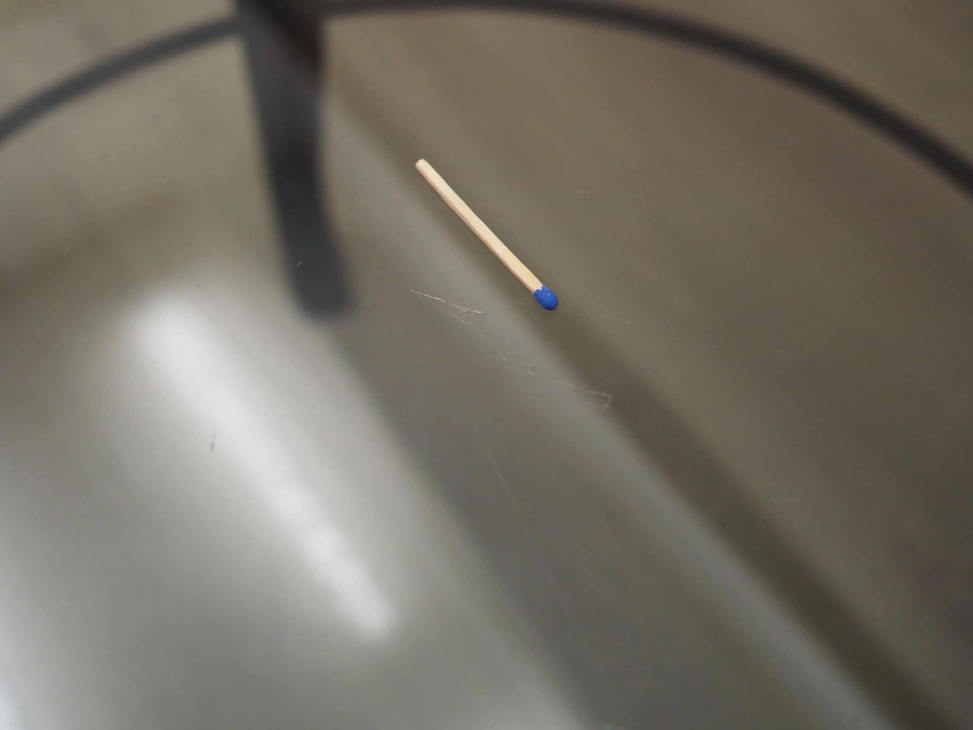 Stolik kawowy, szkło, metal czarny, Dania, lata 70. - 42512