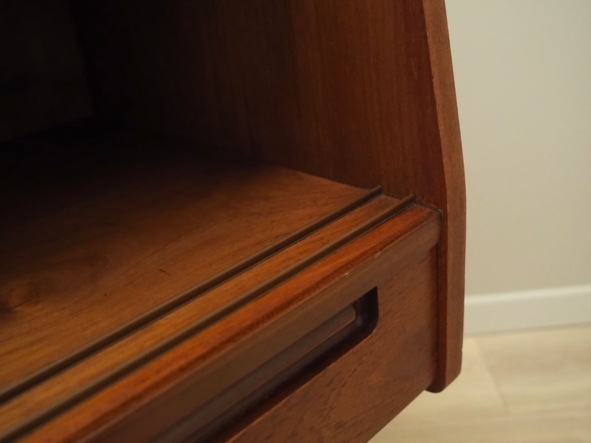 Highboard, teak brązowy, Dania, lata 60. - 50845