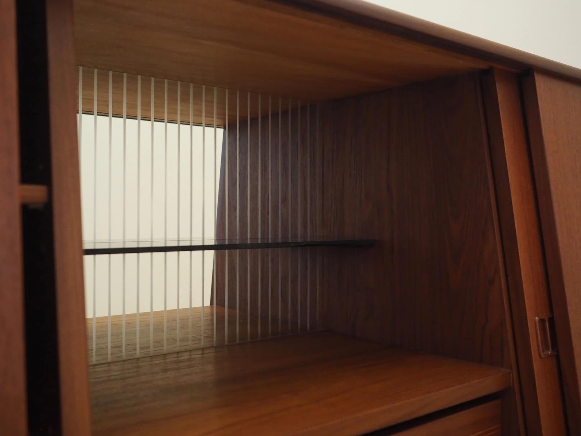 Highboard, teak brązowy, Dania, lata 60. - 42508