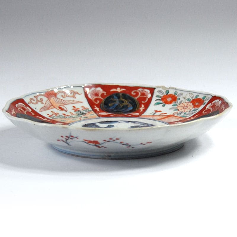 Imari Plate, multicolor, faience, Japan, late 19th/early 20th c. - 41239