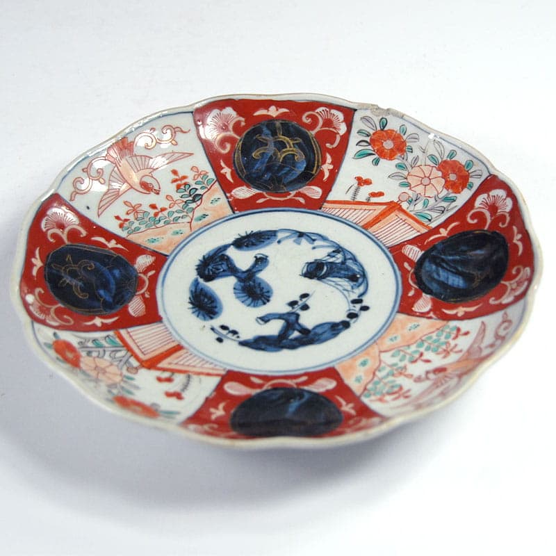Imari Plate, multicolor, faience, Japan, late 19th/early 20th c. - 41238