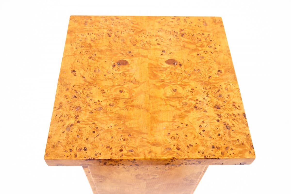 Złocisto-brązowe postumenty w stylu Art Deco, Polska, lata 40. - 47438