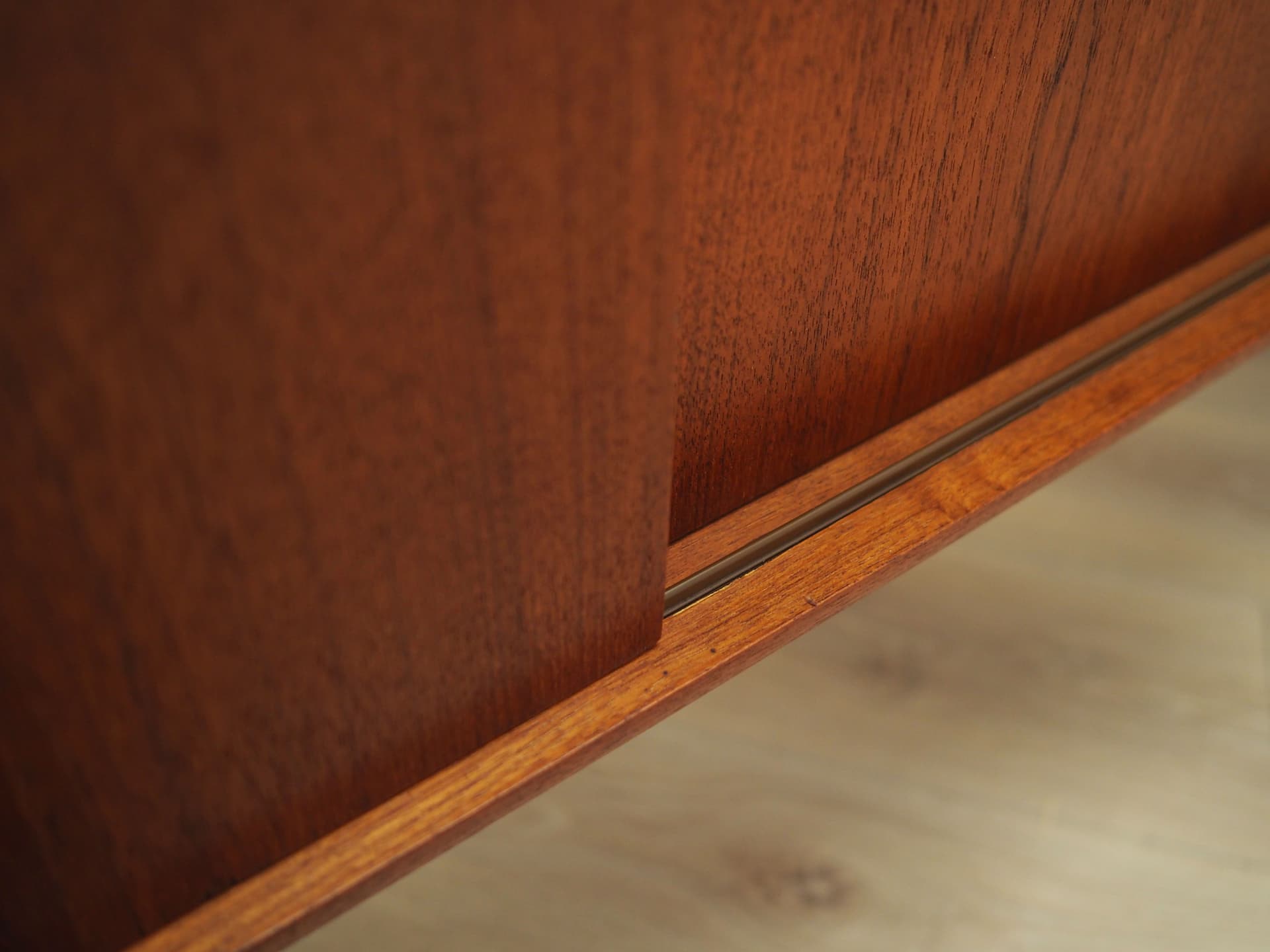 Highboard, teak brązowy, Dania, lata 60. - 51600