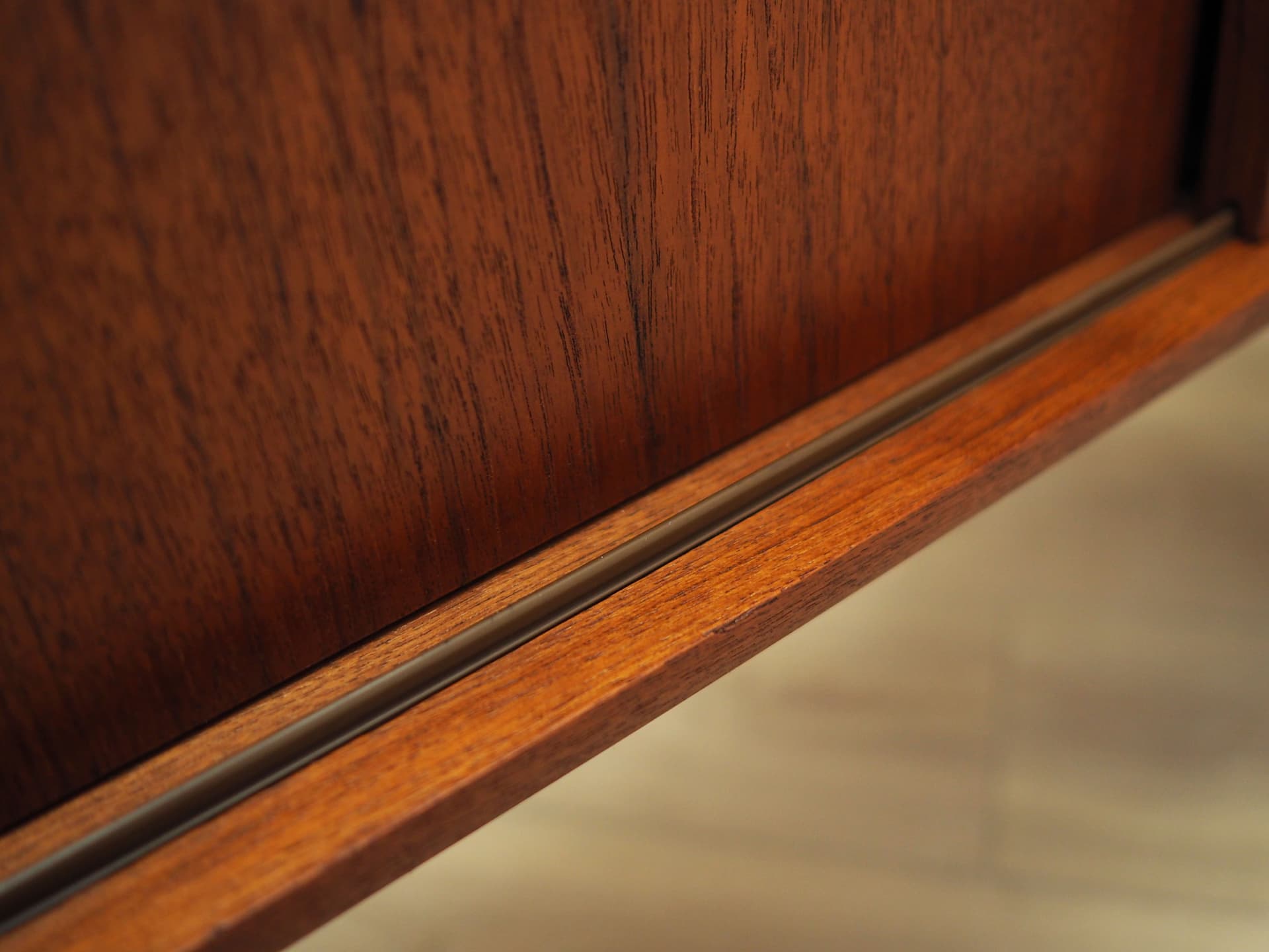 Highboard, teak brązowy, Dania, lata 60. - 51602