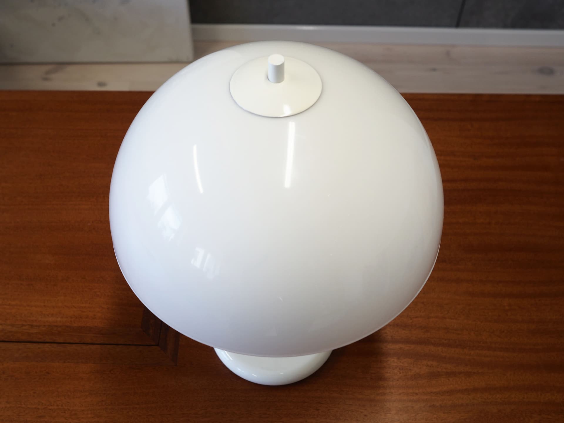 Desk lamp, white, metal plastic, Denmark, 1970s - 51598