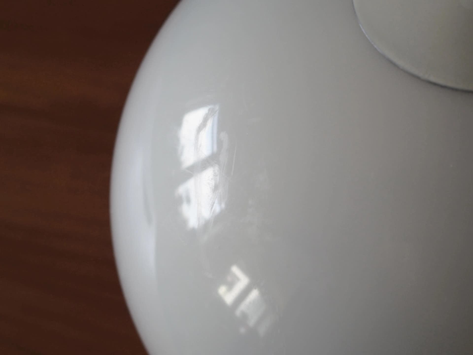 Desk lamp, white, metal plastic, Denmark, 1970s - 42378