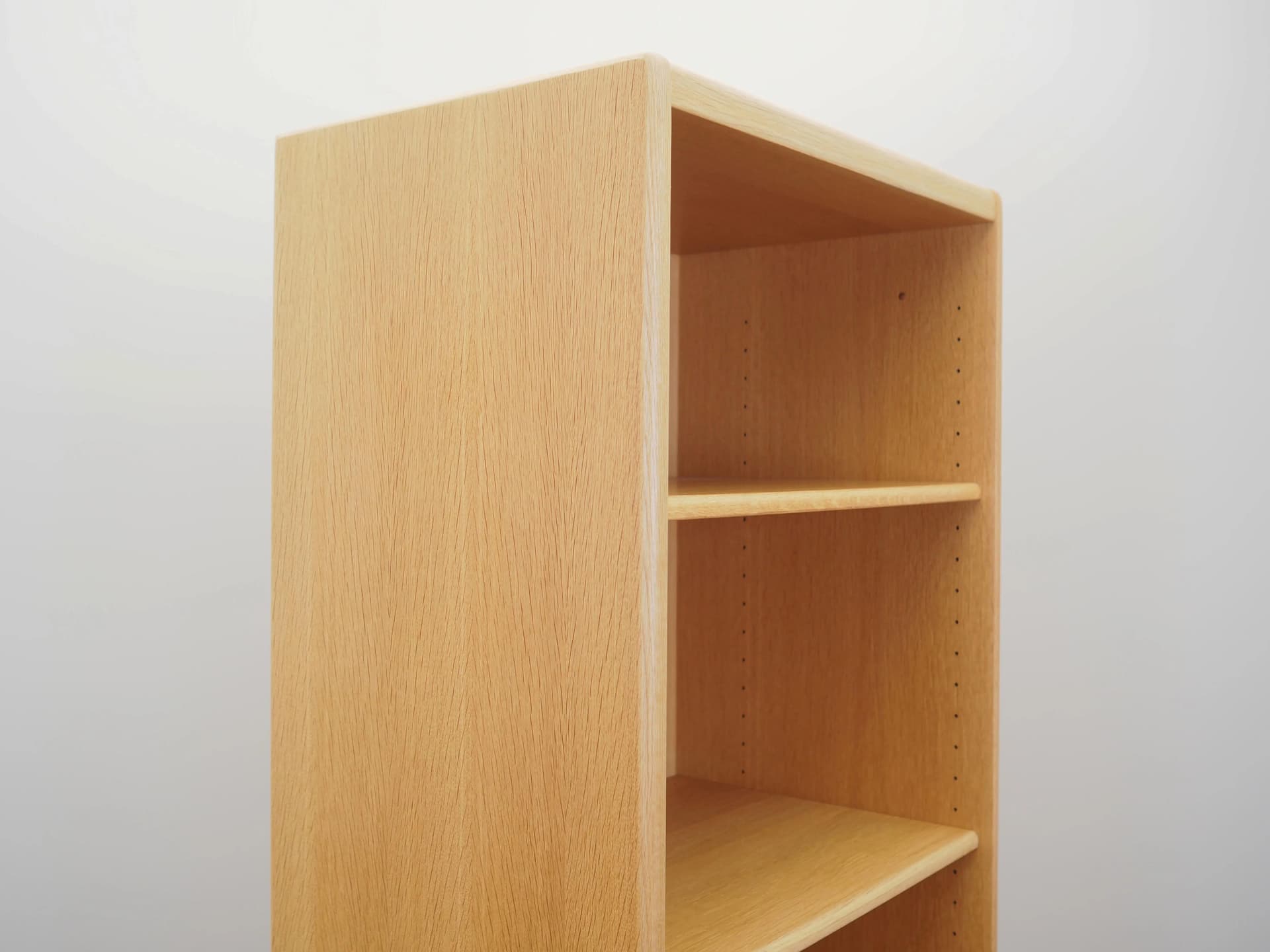 Bookcase, dark brown ash, Denmark, 1970s - 42342