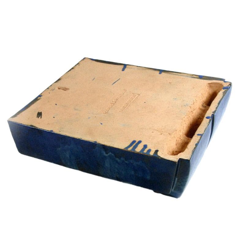 Blue Wall Relief/Candle Holder, by O. Johansen, Denmark, 1960s - 4465