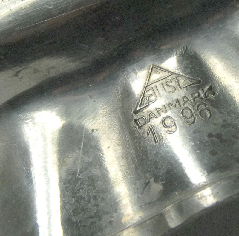 Decorative set, silver metal, by J. Andersen, Denmark, 1930s. - 42114