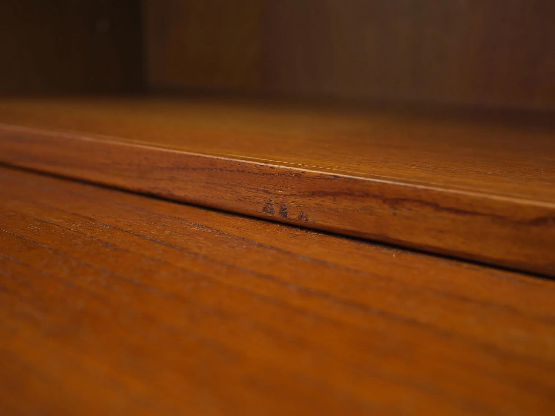 Bookcase, brown teak, by B. Mogensen, Denmark, 1960s - 42291