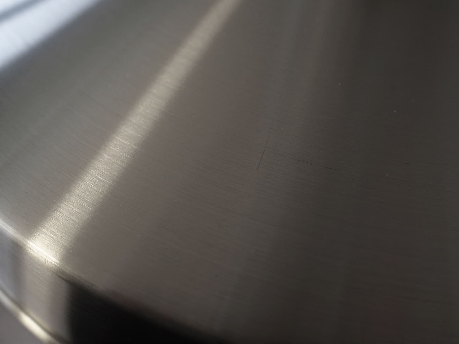 Lampa wisząca, skandynawski design, aluminium srebrny, Dania, lata 70. - 51550