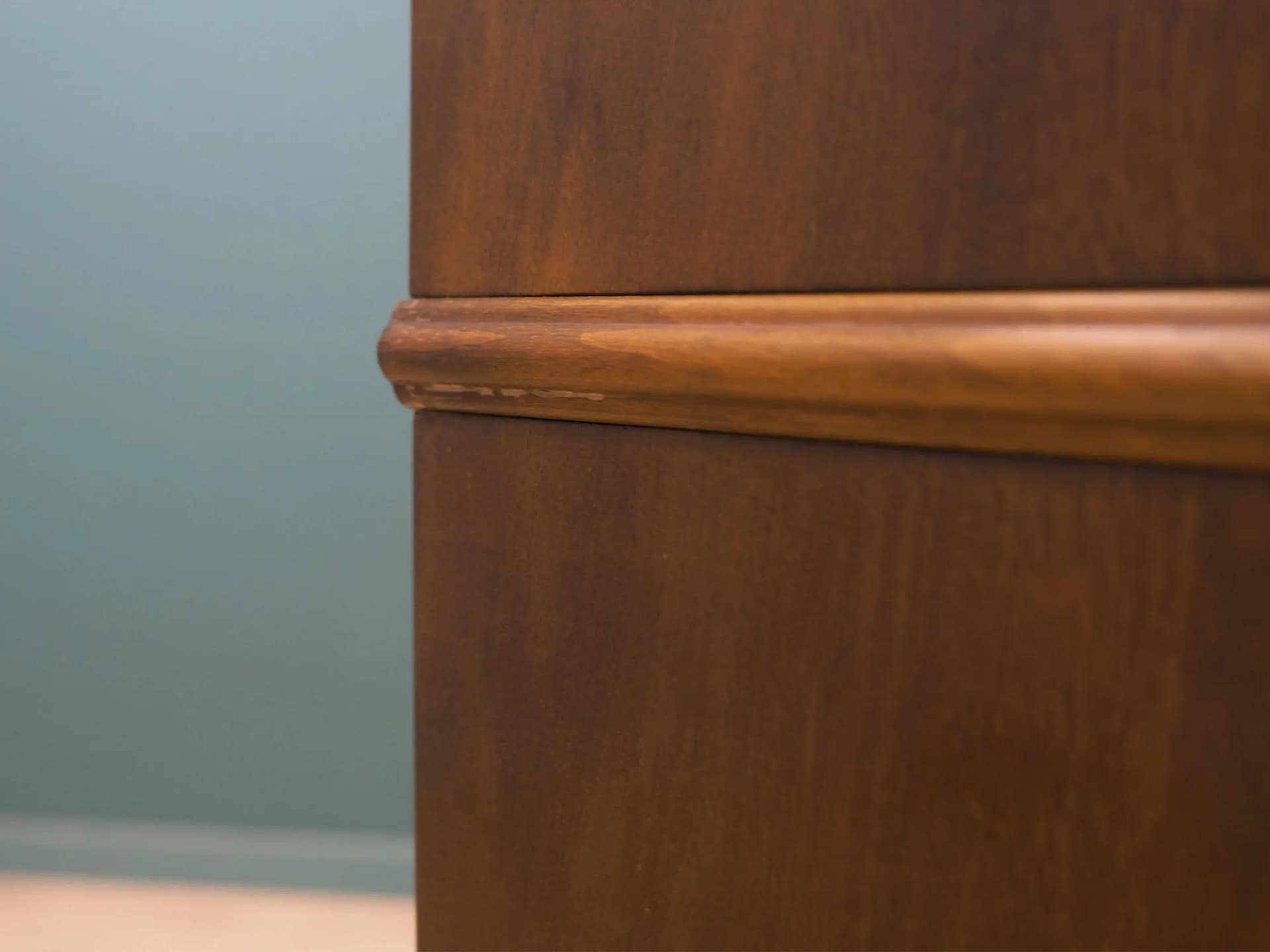 Kredens, orzech, Dania, lata 60. - 42220