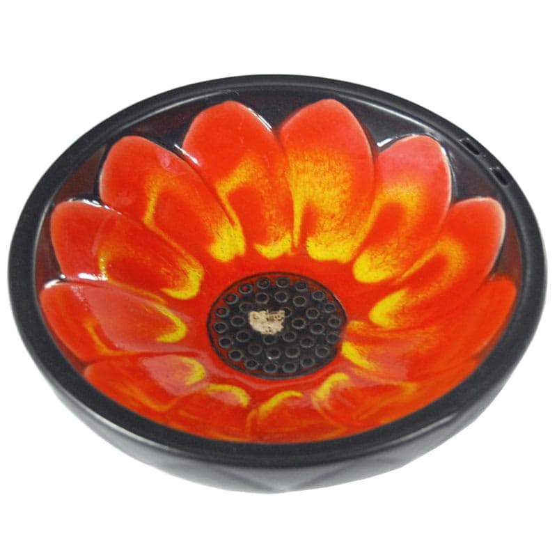 Ceramic bowl, multicolor, Germany, 1970s.