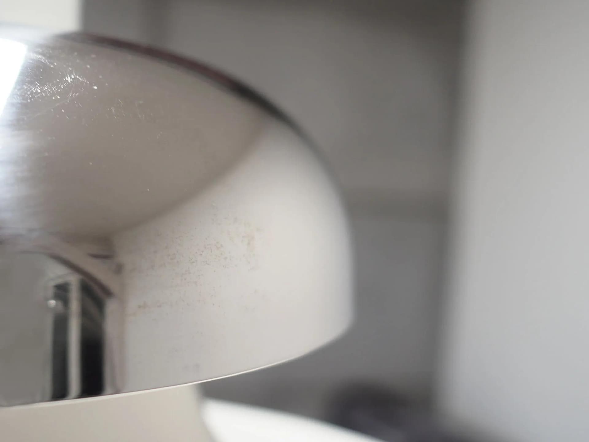 Lampa wisząca Mandalay, metal biały srebrny, proj. A. Hansen, Louis Poulsen, Dania, lata 70. - 42912