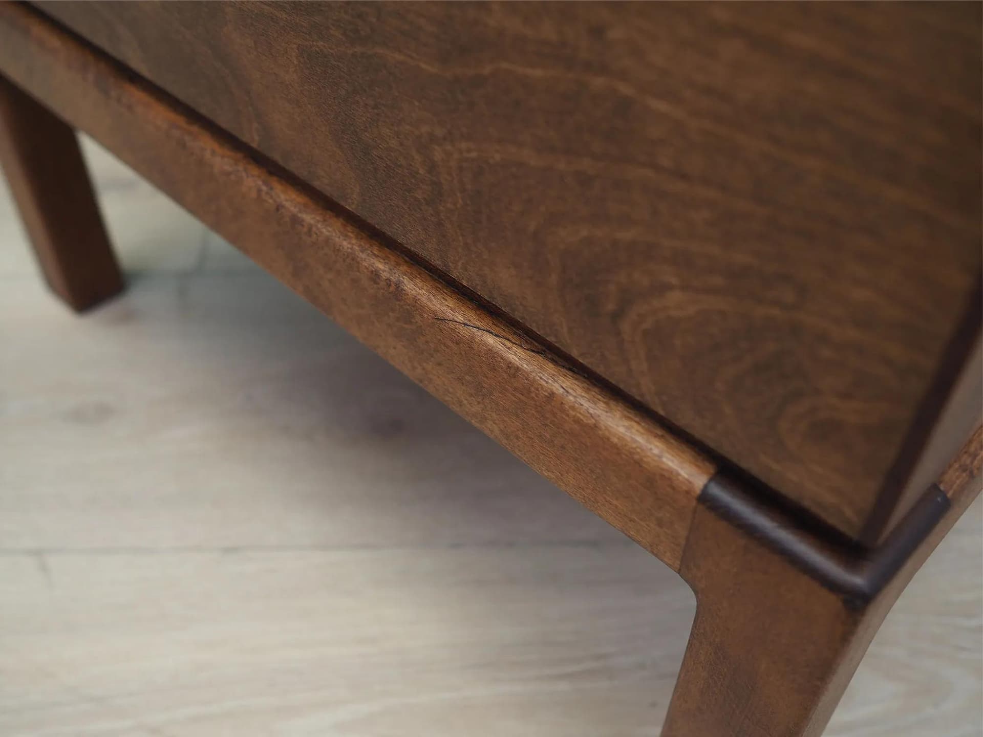 Sekretarzyk, orzech, sklejka, Dania, lata 60. - 42877