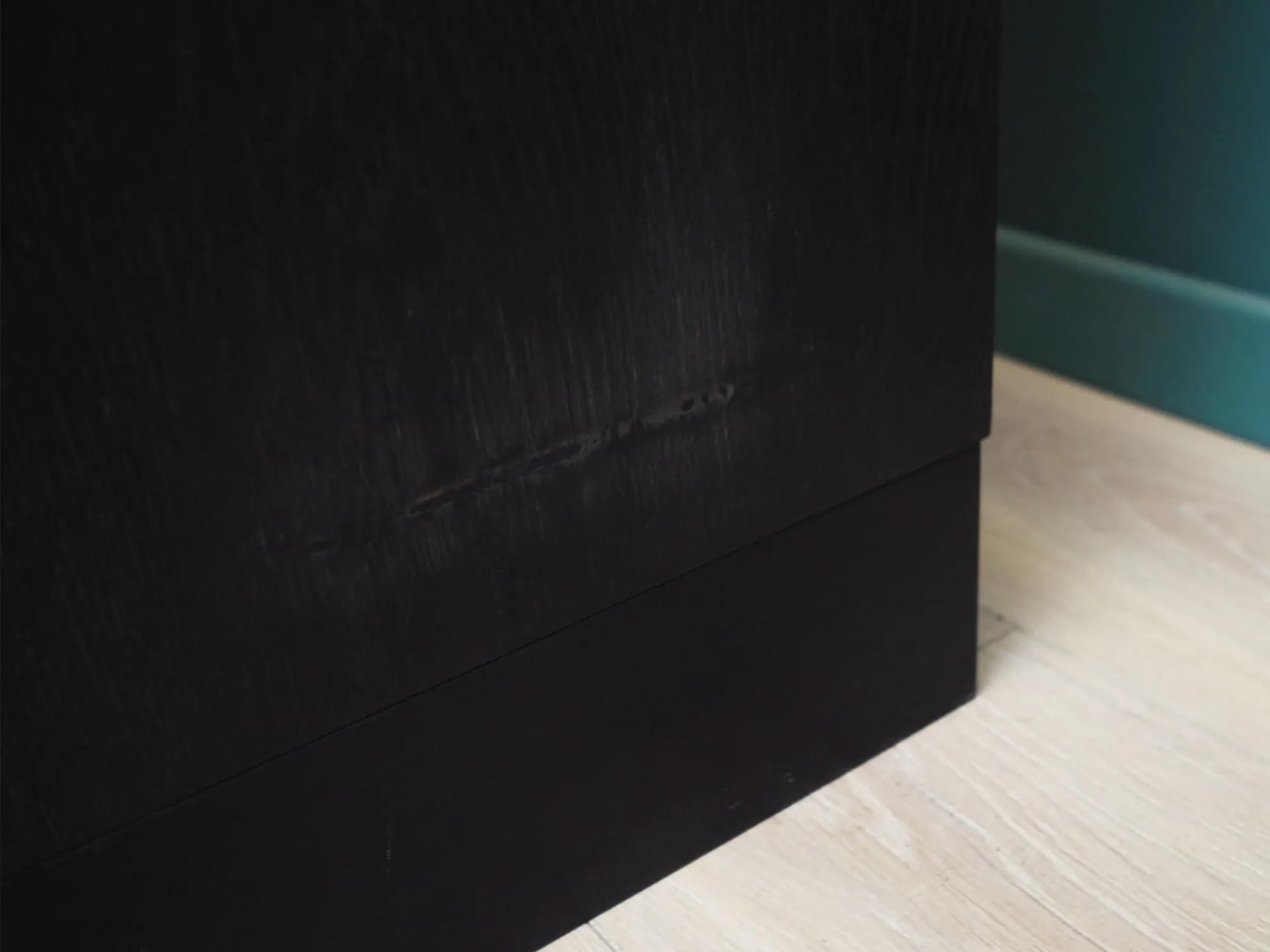 Kredens, dąb brązowy ciemny, proj. B. Mogensen, Dania, lata 60. - 42863