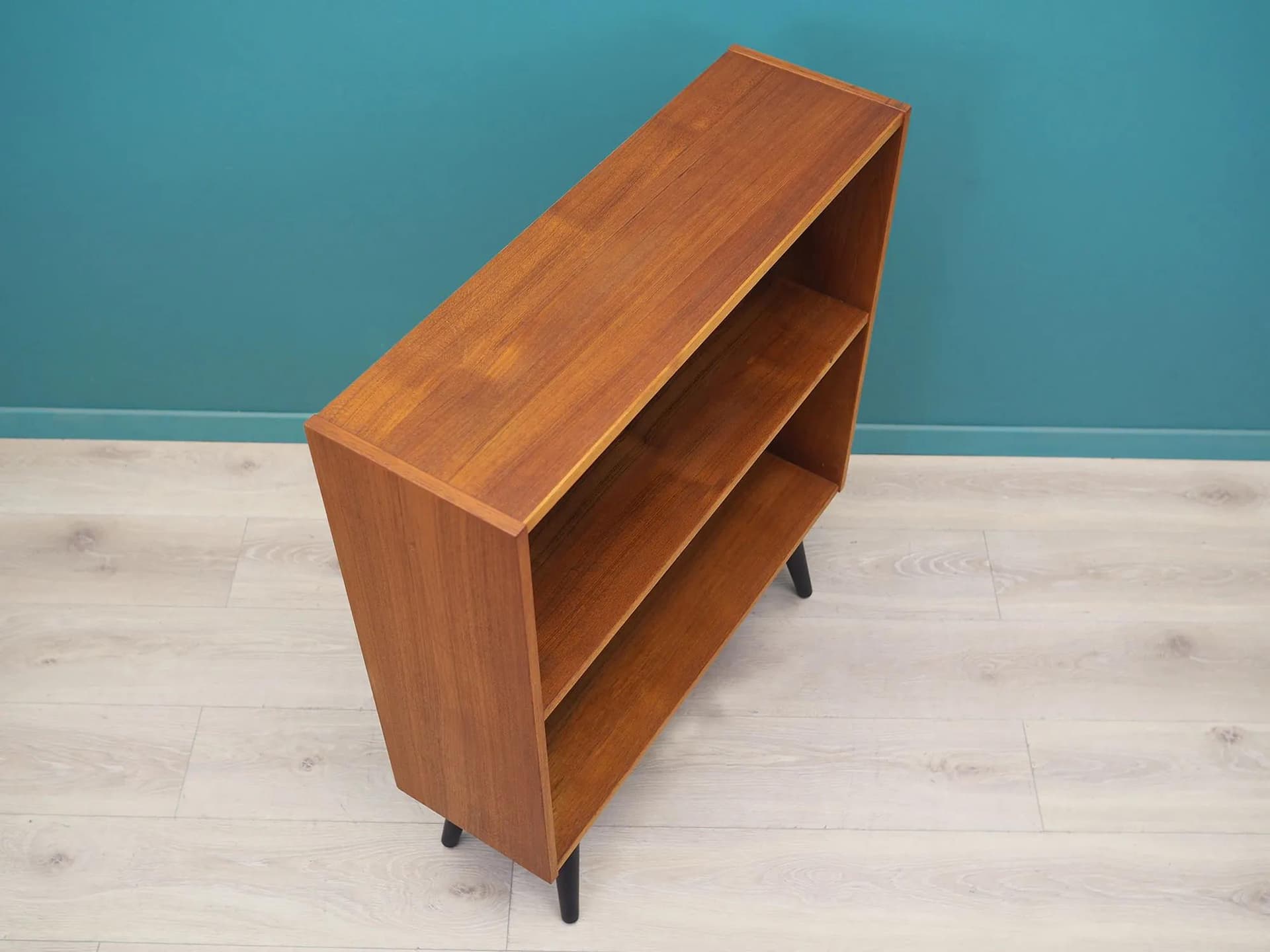 Bookcase, brown teak, Denmark, 1970s - 42858
