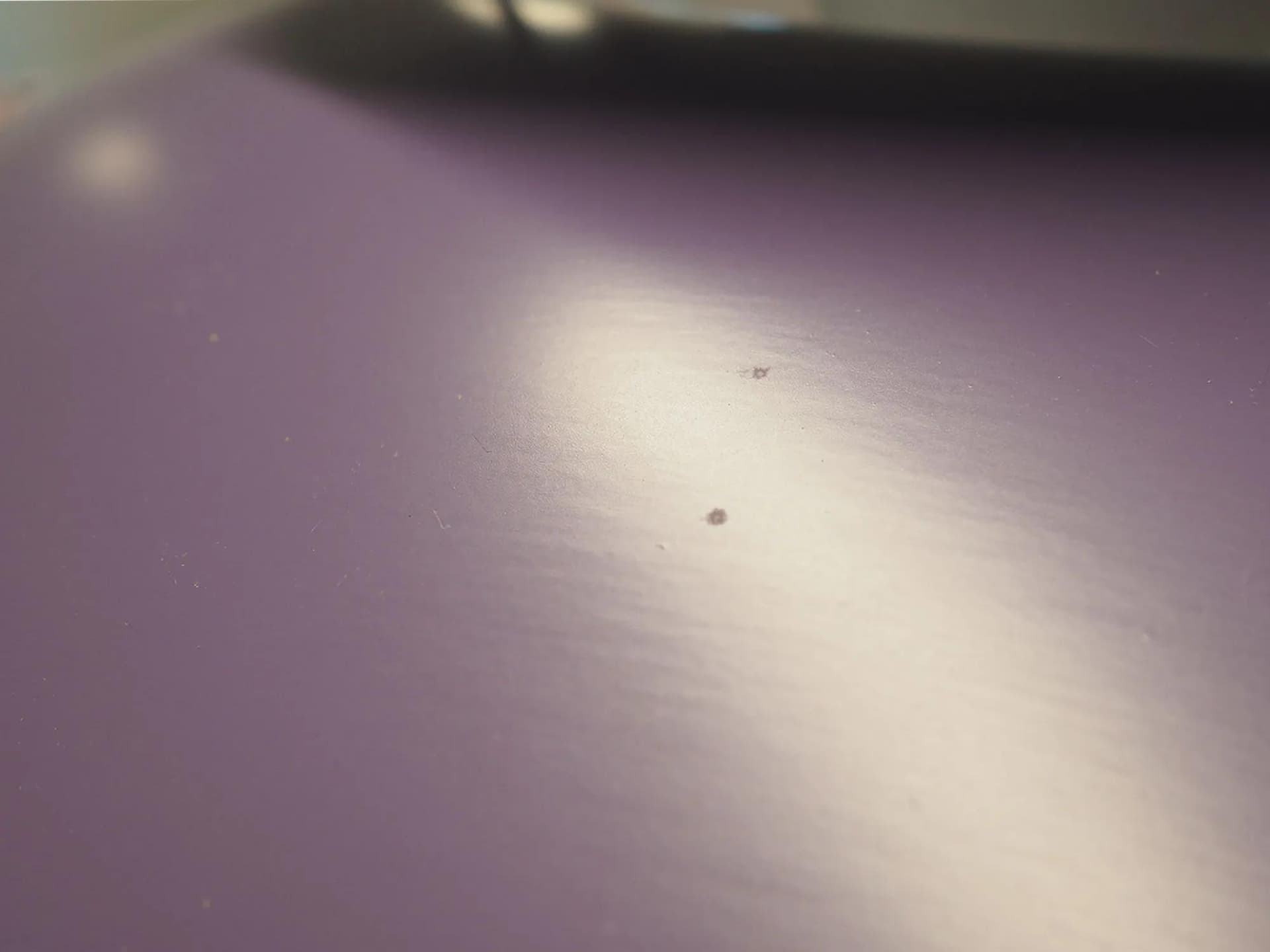 Lampa wisząca PH 5, metal fioletowy, proj. P. Henningsen, Louis Poulsen, Dania, lata 70. - 42804