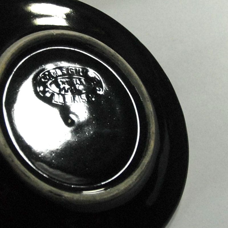 Serwis kawowy, ceramika czarna, proj. M. Giuge, Vallauris, Francja, lata 50. - 43082