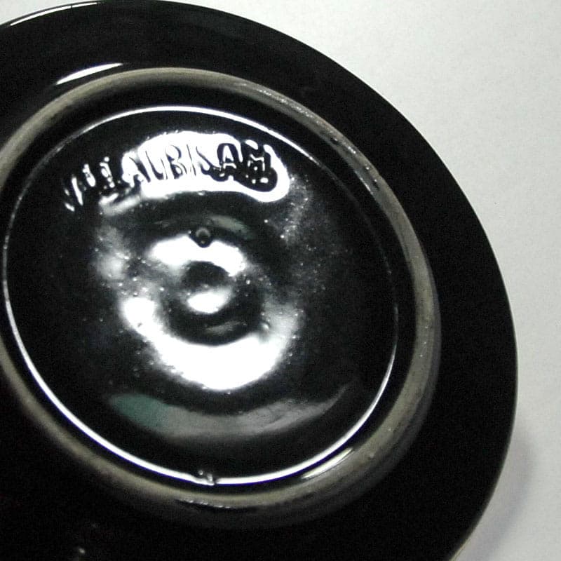 Serwis kawowy, ceramika czarna, proj. M. Giuge, Vallauris, Francja, lata 50. - 43083