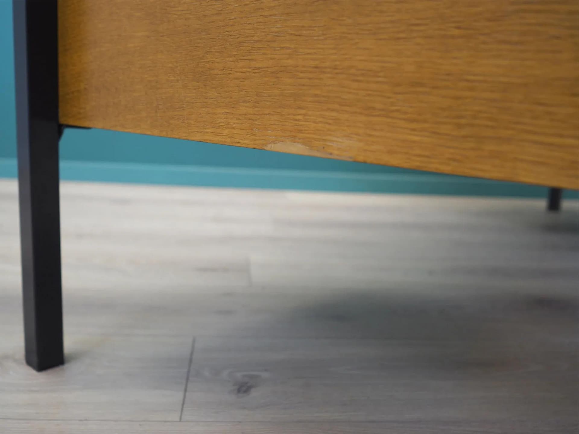 Desk, brown ash, Labofa Møbler, Denmark, 1980s. - 43292