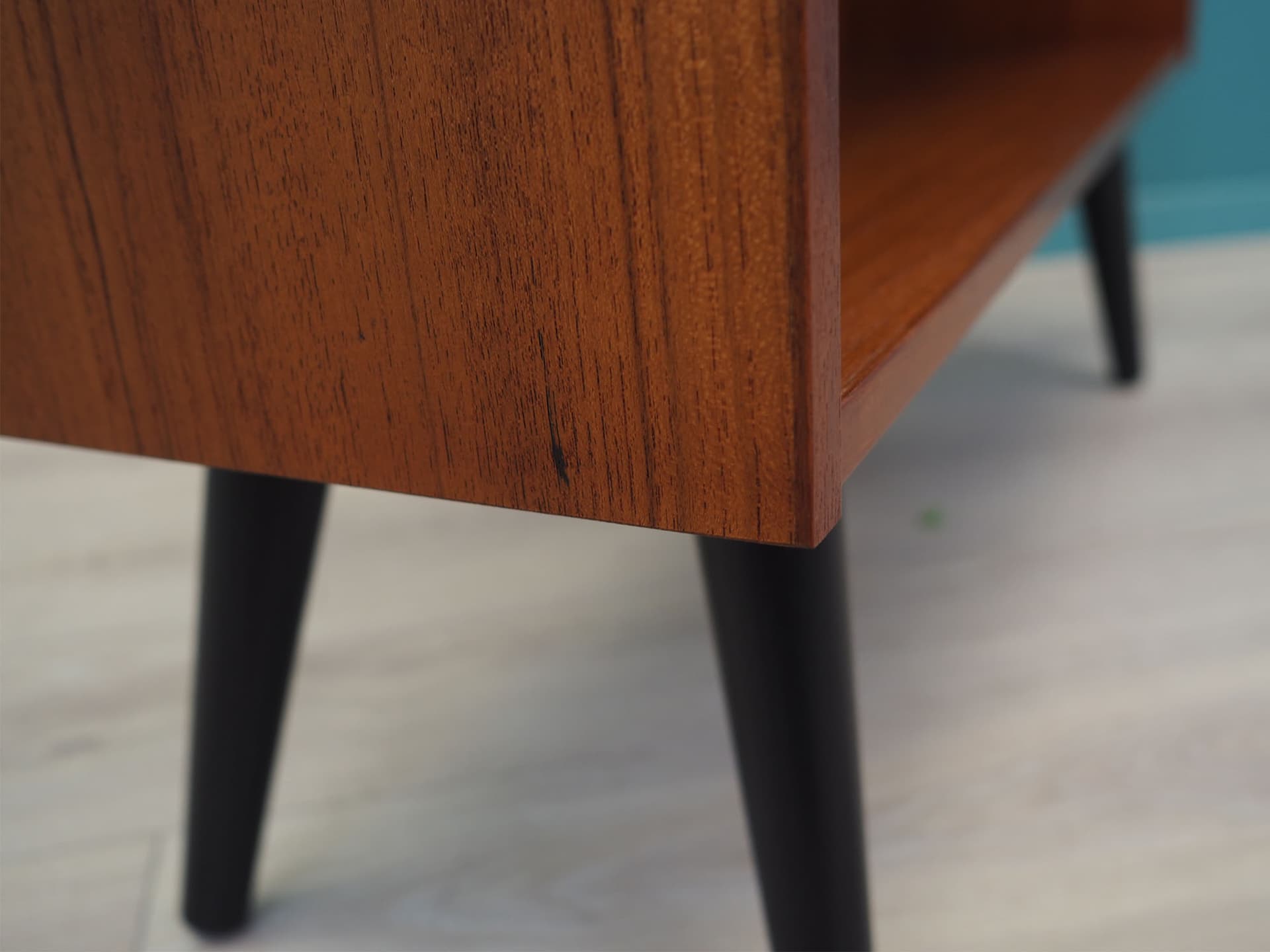 Bookcase, brown teak, Denmark, 1970s - 50669