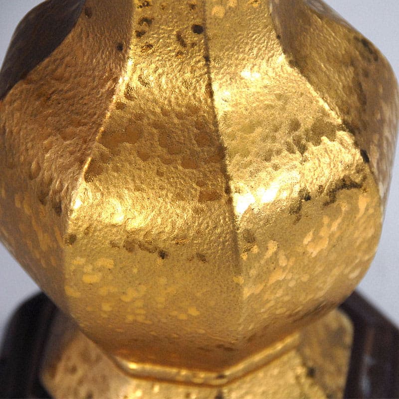 Lampa stołowa SC3, złocona ceramika, Włochy, lata 60. - 43571