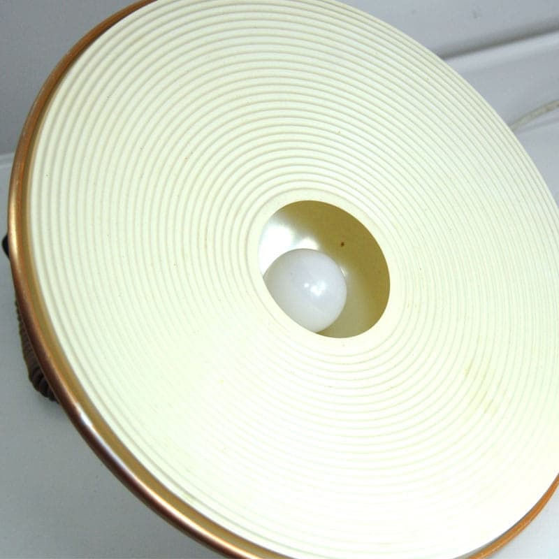 Ceiling lamp Space Age, pink, aluminum, Erco, Germany, 1970s. - 43533