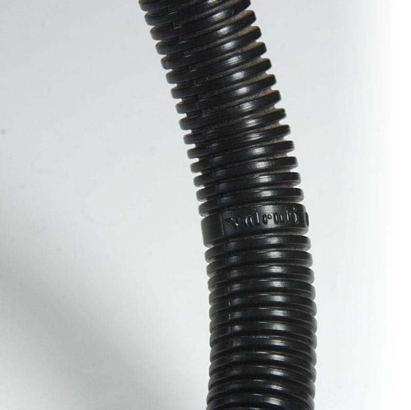 Czarna lampa stołowa Hebi, proj. I. Hosoe dla Valenti Luce, Włochy, lata 70. - 43495