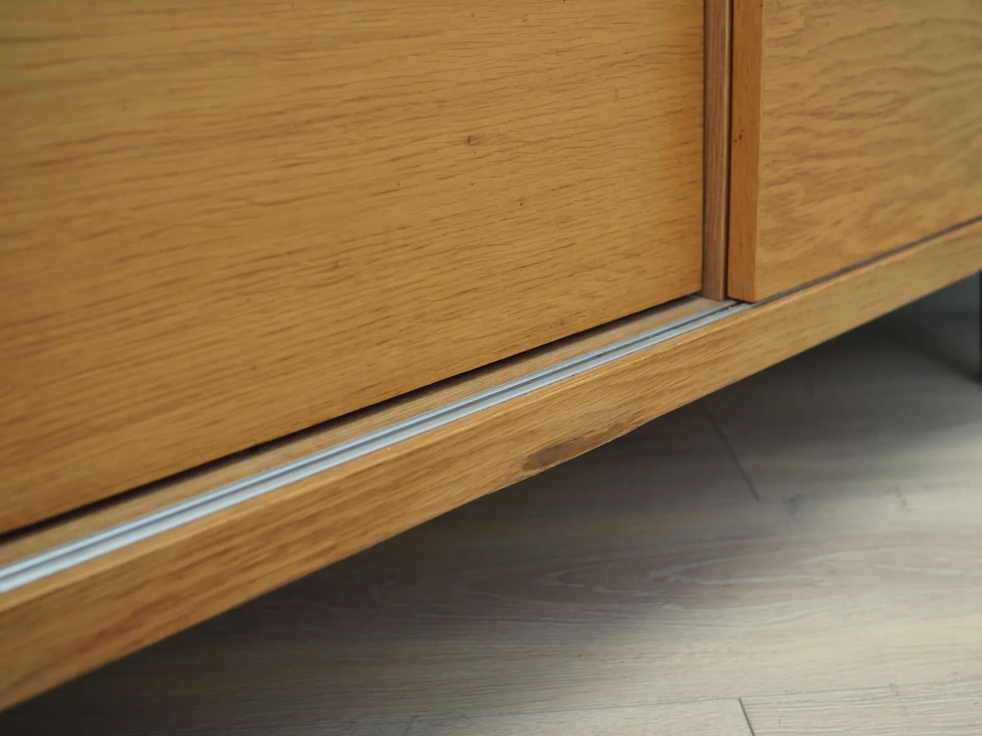 Sideboard, brown ash, Skovby Møbelfabrik, Denmark, 1990s. - 43931