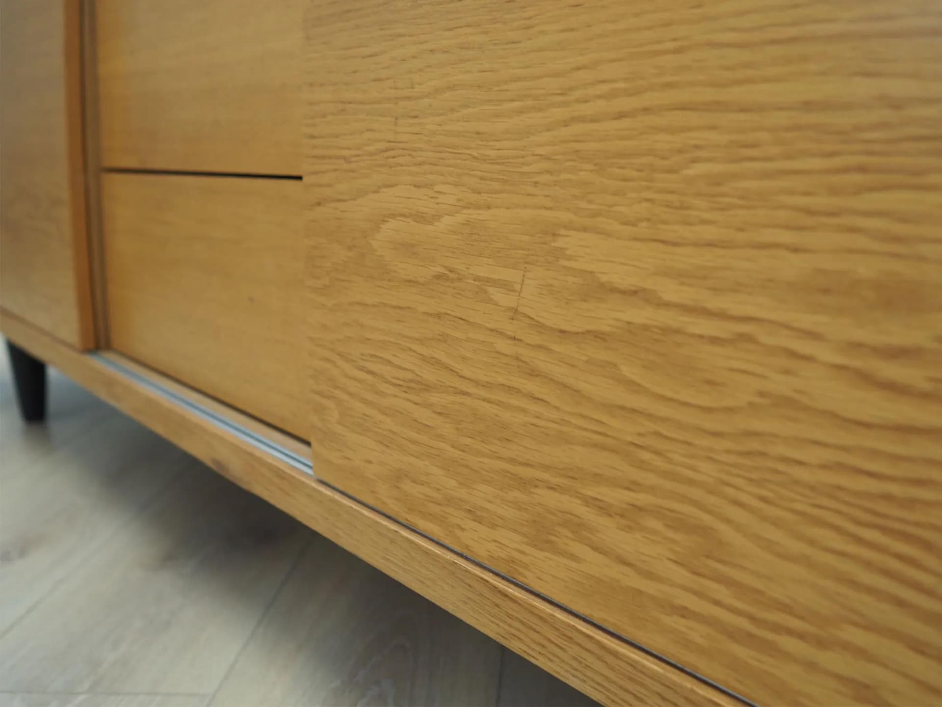 Sideboard, brown ash, Skovby Møbelfabrik, Denmark, 1990s. - 43932