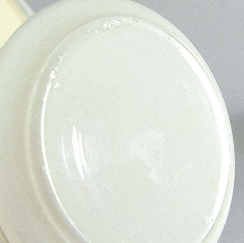 Table lamp Apoteker, white glass, by S. Werner, Royal Copenhagen, Denmark, 1980s. - 43465