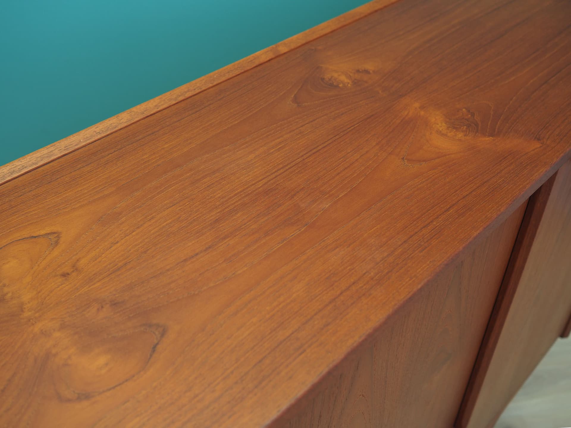 Highboard, teak brązowy, Dania, lata 60. - 50808