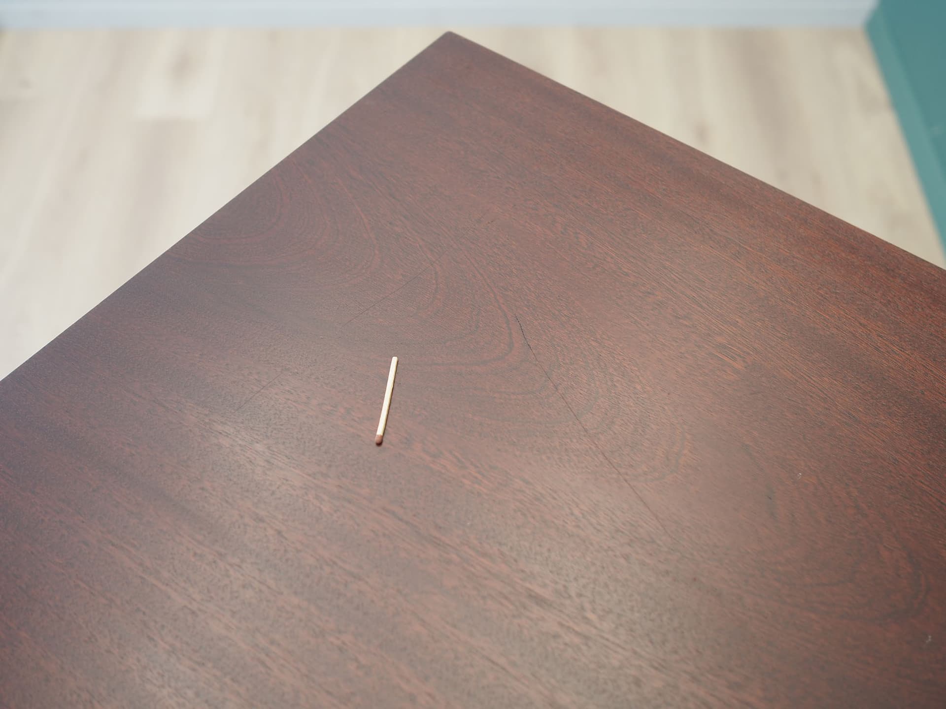 Regał, mahoń, nogi drewno czarne, Ulferts, Szwecja, lata 60. - 50793