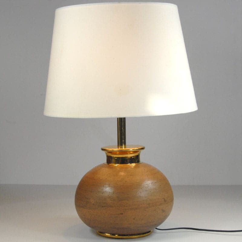 Lampa stołowa Studio 4, brąz, ceramika, Włochy, lata 60. - 43398