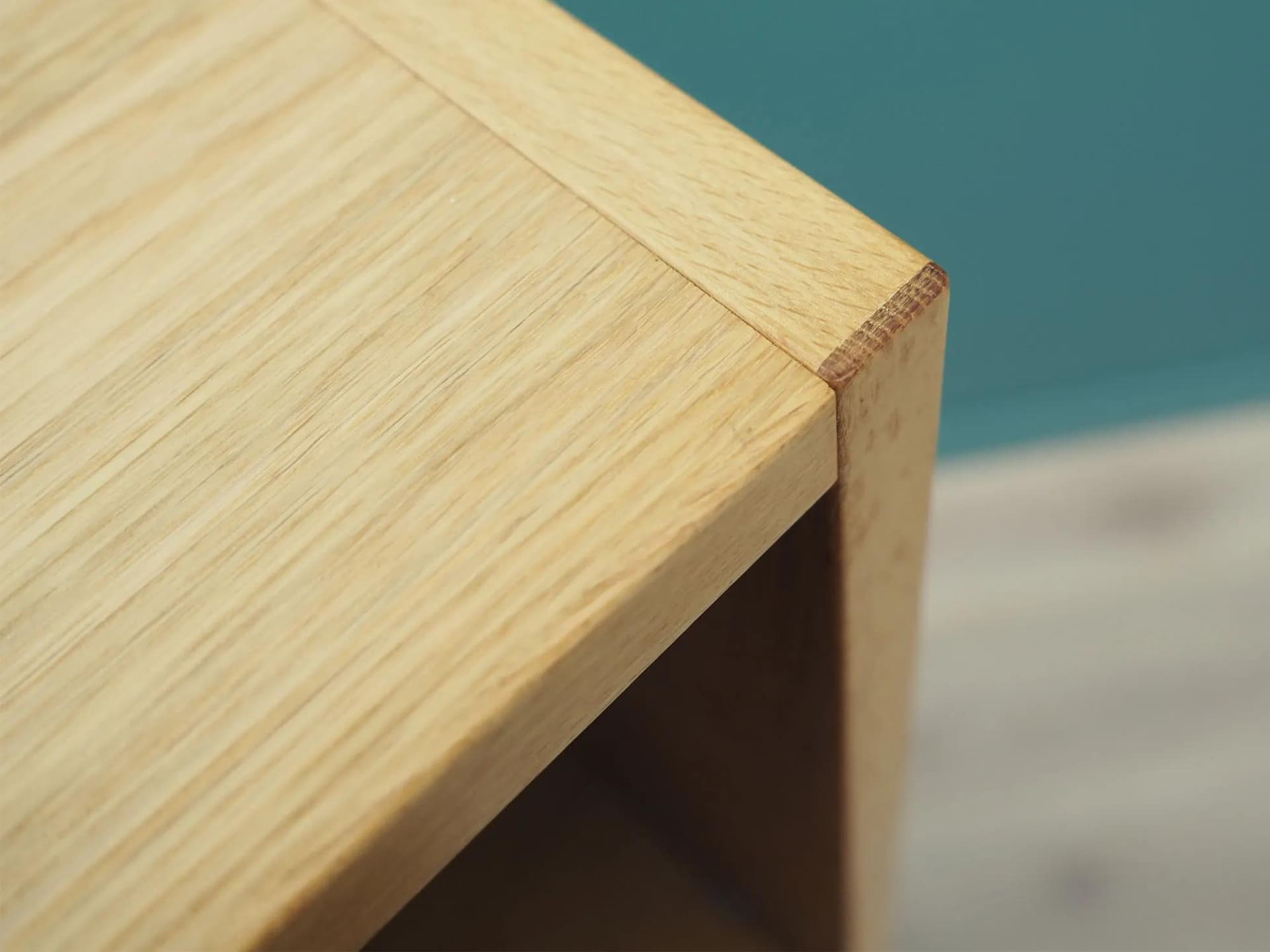 Bookcase, grey ash, Denmark, 1970s. - 43847