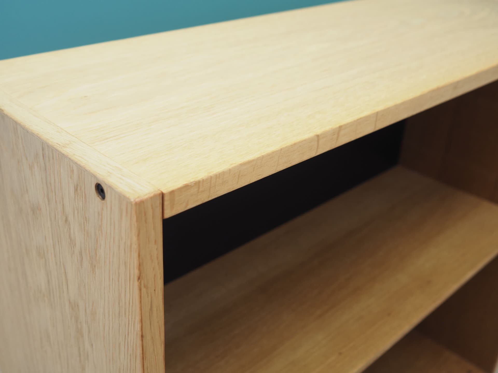 Bookcase, grey ash, Denmark, 1970s. - 50769