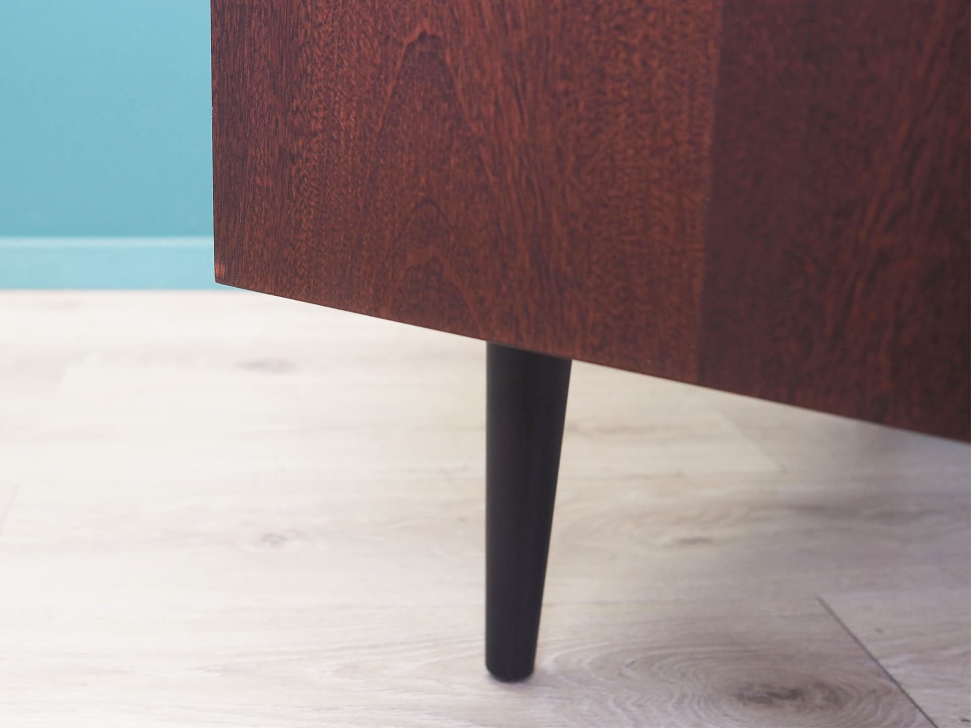 Bookcase, dark brown mahogany, Ulferts, Sweden, 1960s - 50745