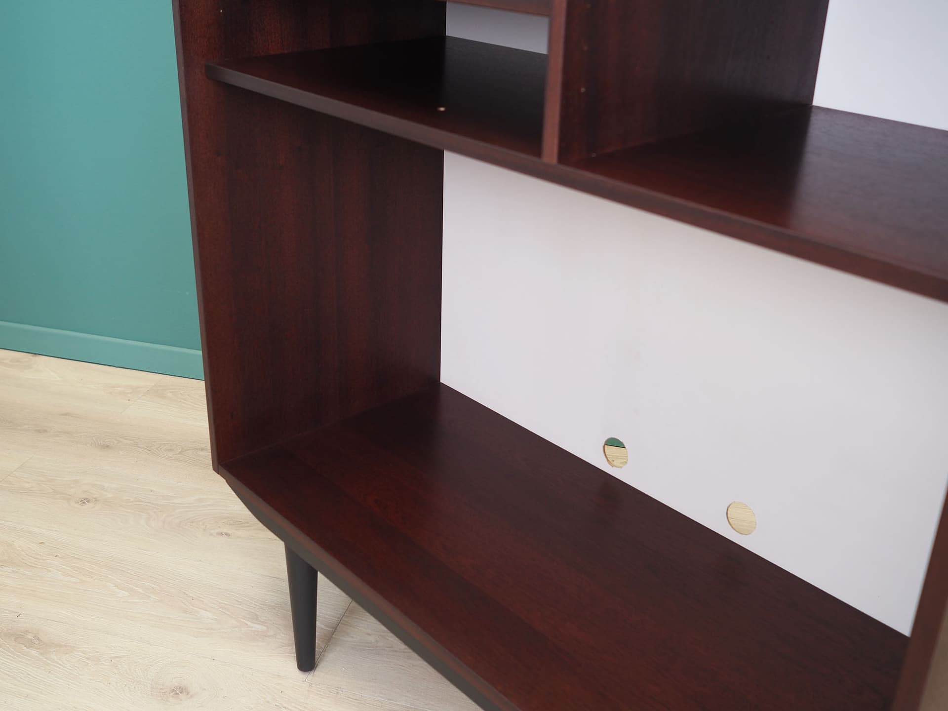 Bookcase, dark brown mahogany, Ulferts, Sweden, 1960s - 50749