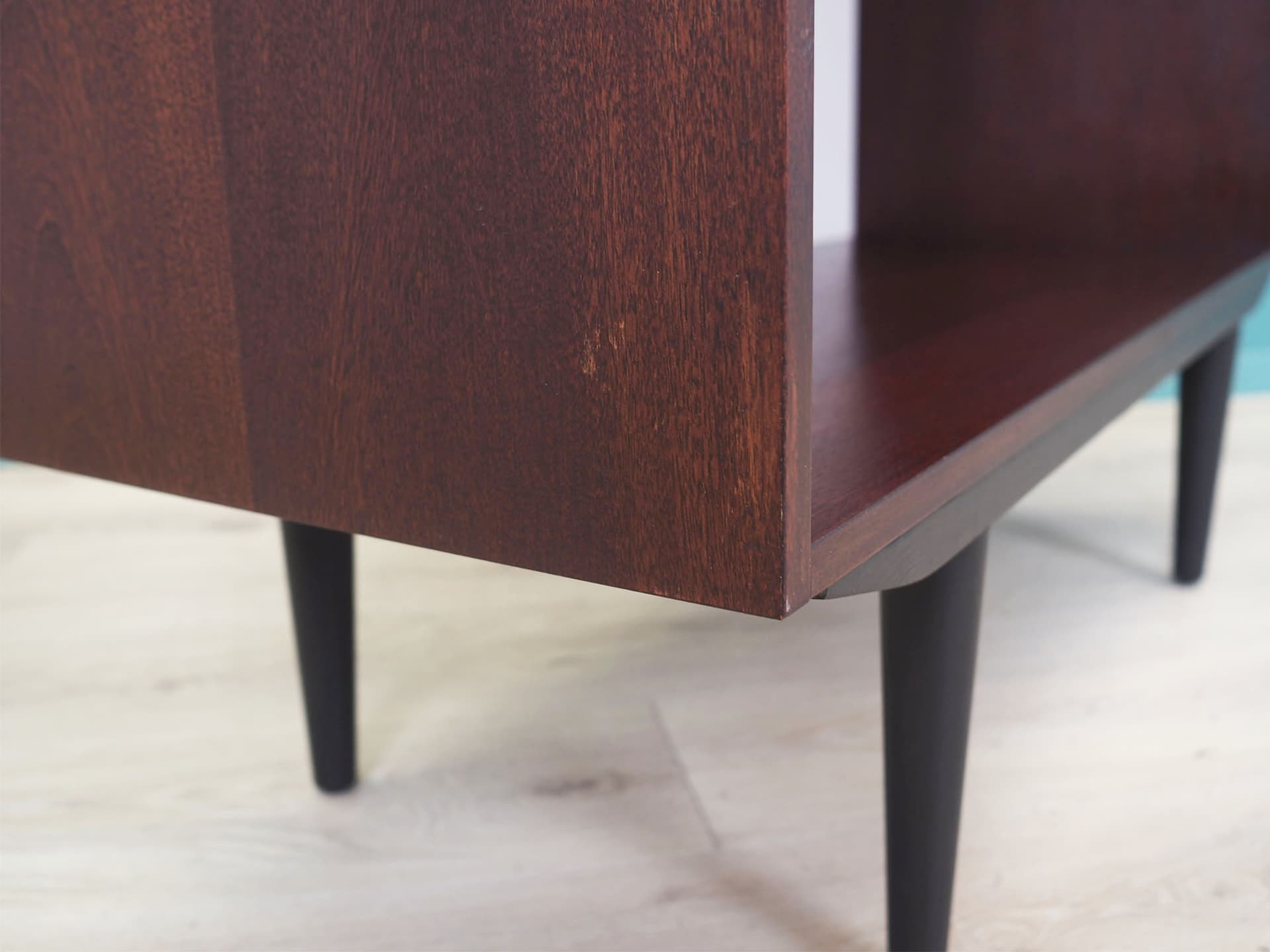 Bookcase, dark brown mahogany, Ulferts, Sweden, 1960s - 50744