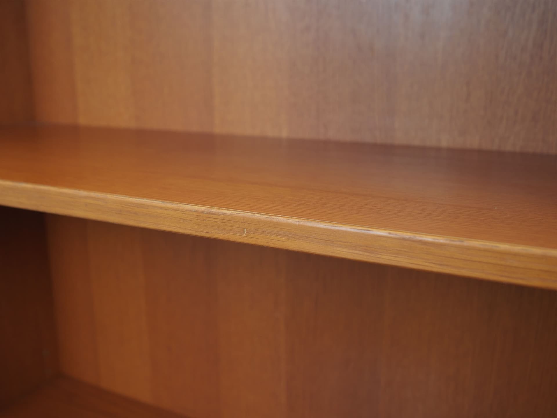 Bookcase, orange ash, Denmark, 1970s - 50706