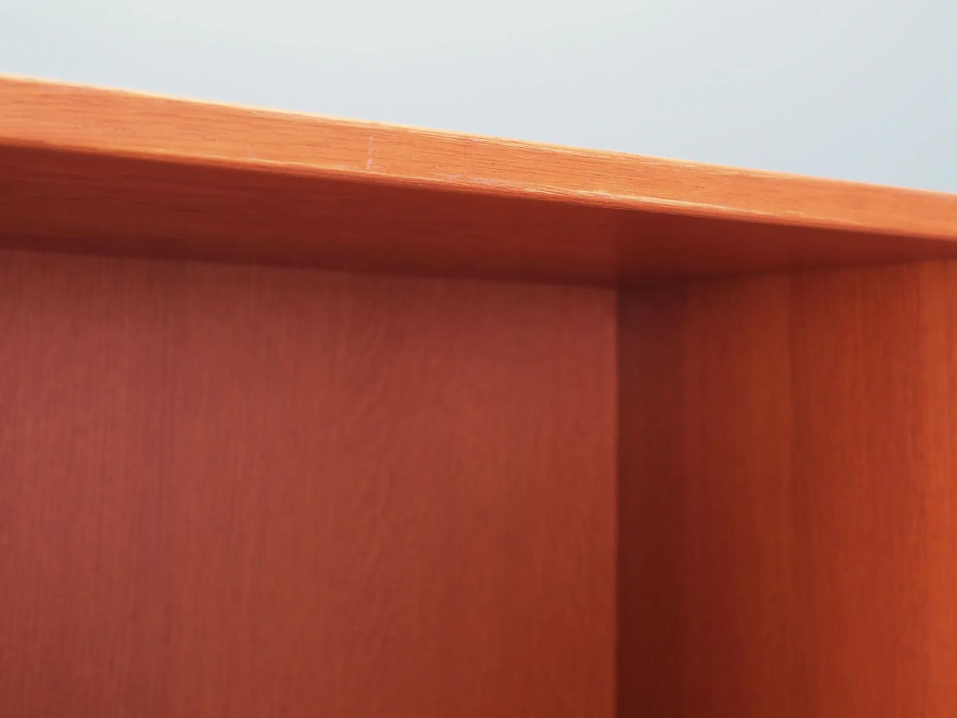 Bookcase, orange ash, Denmark, 1970s - 43769