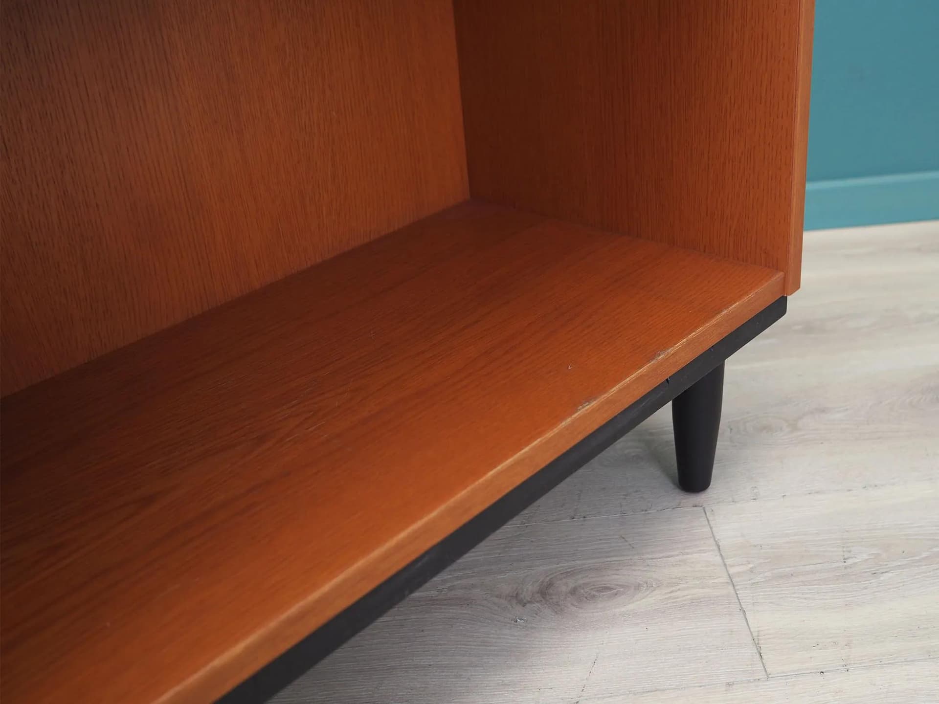 Bookcase, orange ash, Denmark, 1970s - 43773