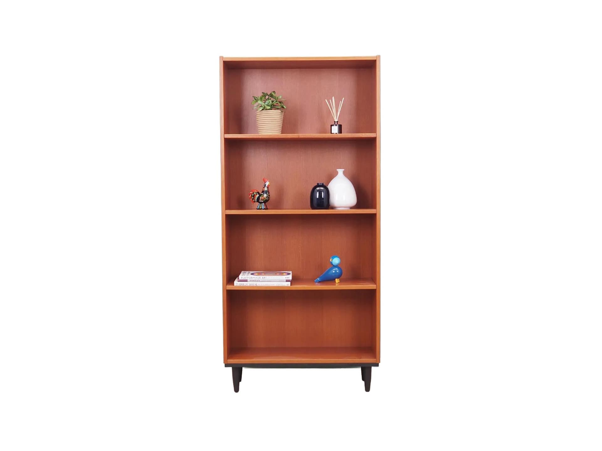 Bookcase, orange ash, Denmark, 1970s
