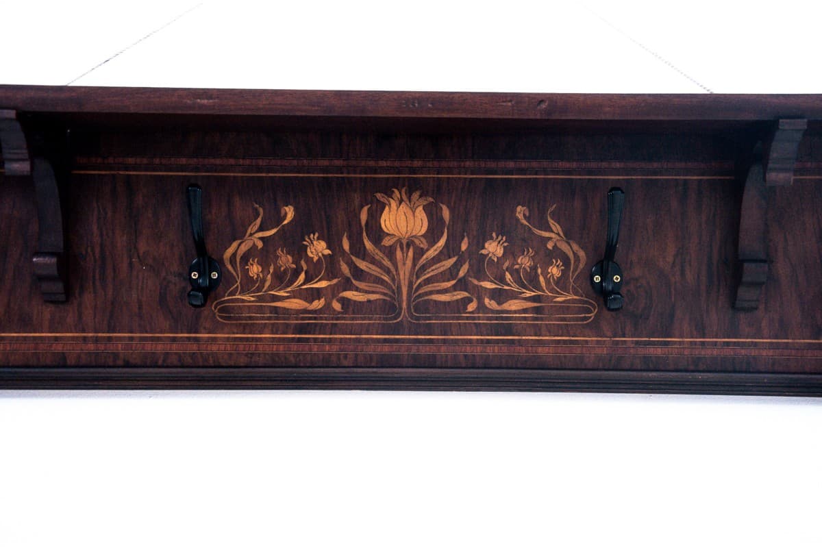 Brown Marquetry Wardrobe, Western Europe, 1920s - 47632