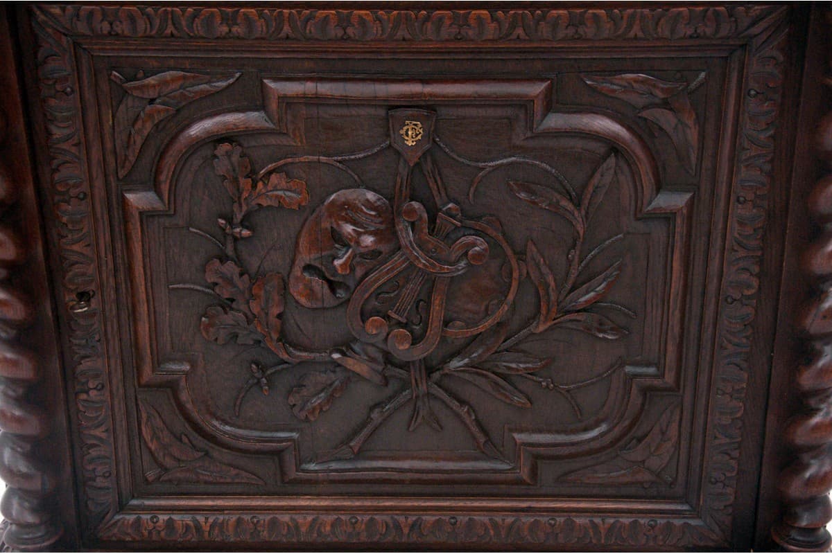Oak Neo-Renaissance Sideboard, France, 1880s - 47726