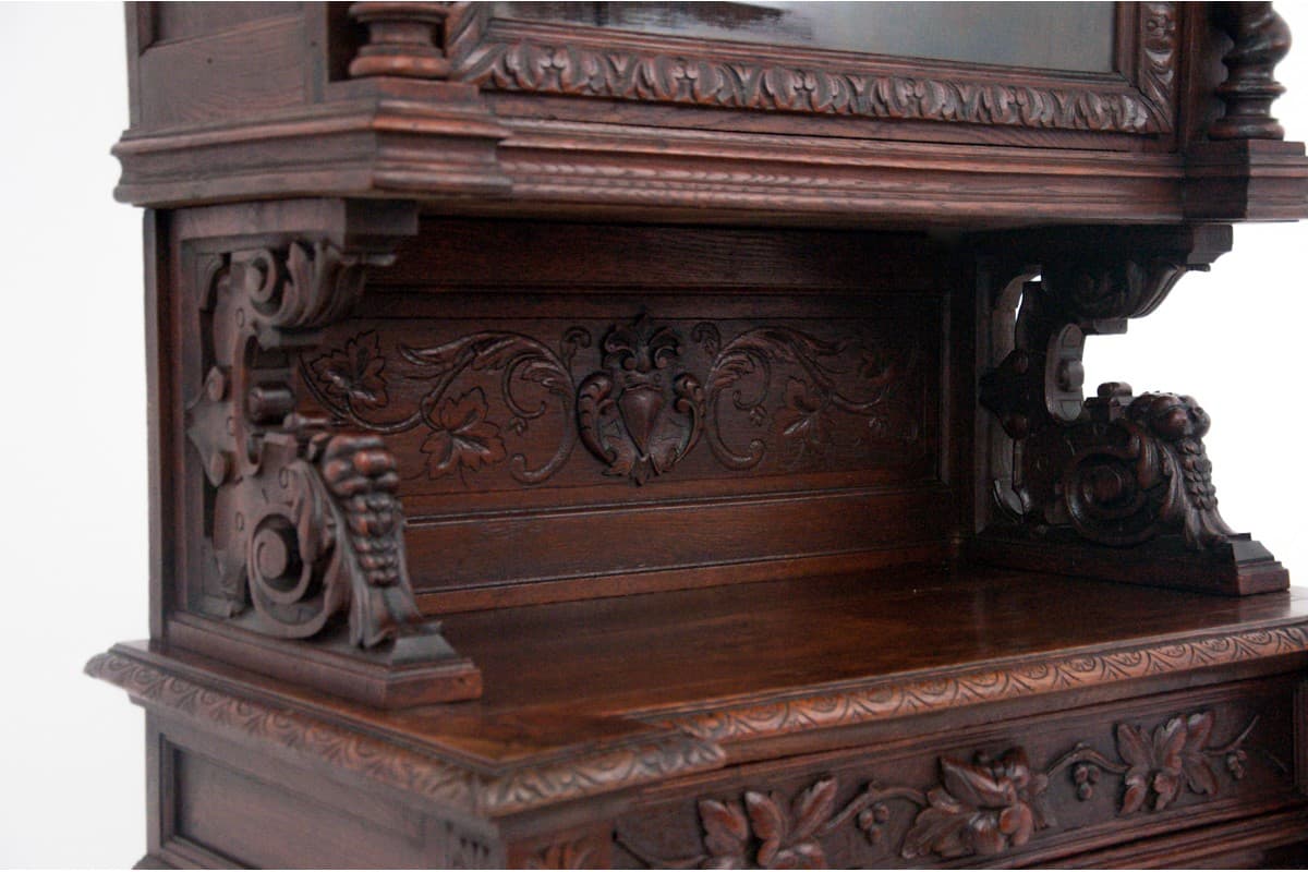 Oak Neo-Renaissance Sideboard, France, 1880s - 47722