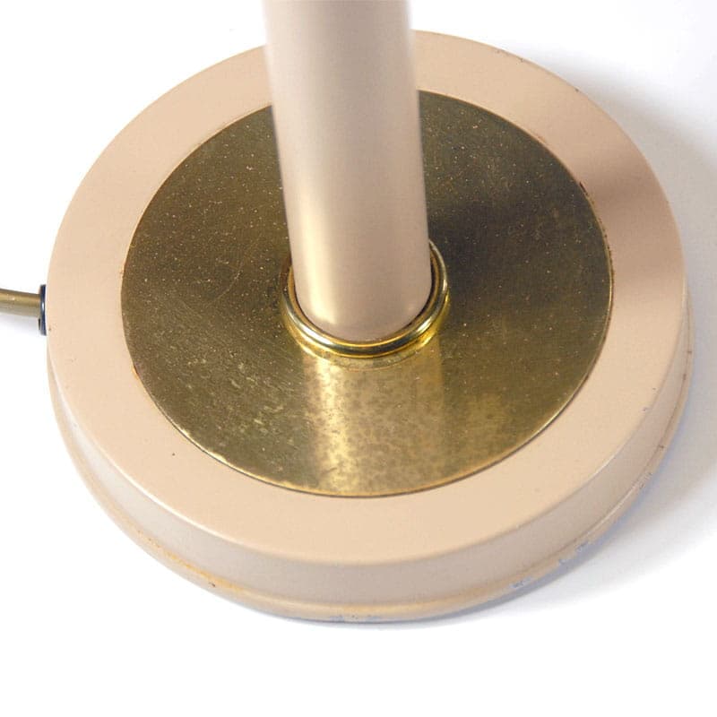 Table Lamp Kullman, beige, metal, Germany, 1980s. - 44079